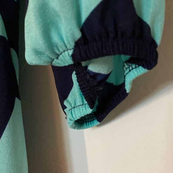 Chevron stripe top sz L VINTAGE - Picture 5 of 6